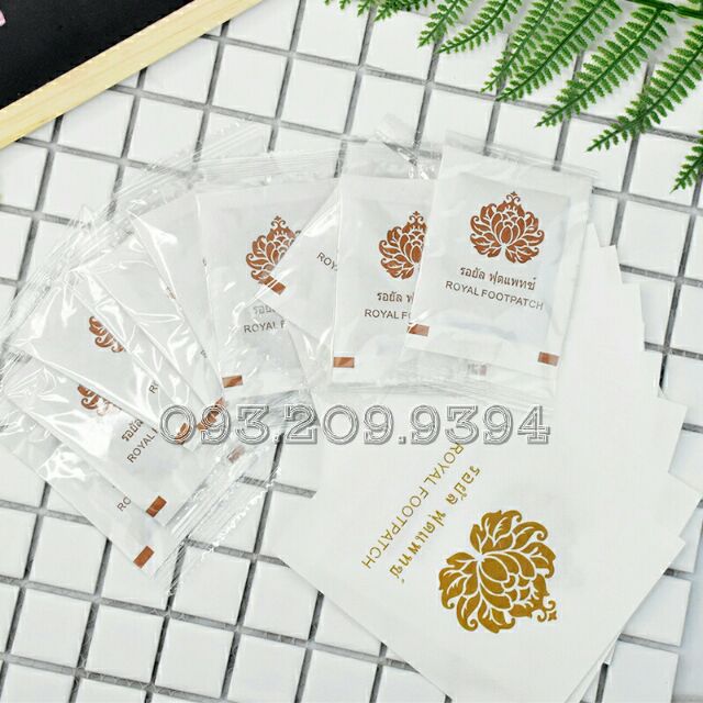 MIẾNG DÁN THẢI ĐỘC GOLD PRINCESS ROYAL THÁI LAN