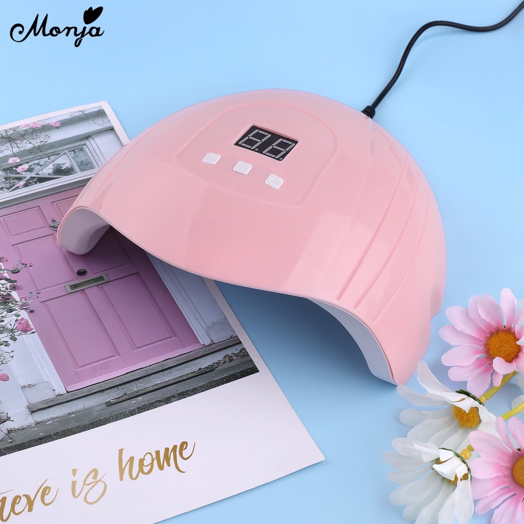 [Hàng mới về] Đèn sấy khô móng 36 bóng led UV 48W cảm biến thông minh