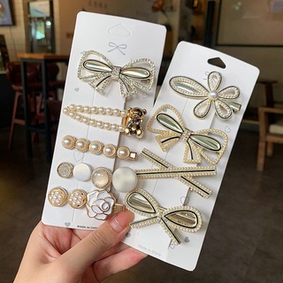 Set 5 Kẹp Tóc Nữ Đính Ngọc Thời Trang dreamdiary
