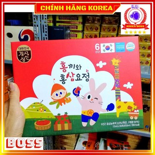 Nước Hồng Sâm Baby Hongki Chính Hãng, Hộp 30 gói - Hồng Sâm Hàn Quốc Cho Bé