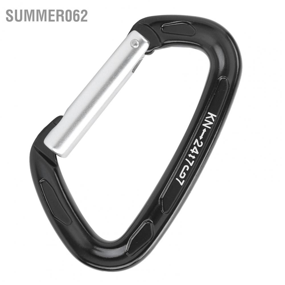 Summer062 Carabiner Clip High Strength Good Flexibility Light Weight 24KN Tension Rock Climbing Tools for Cave Diving