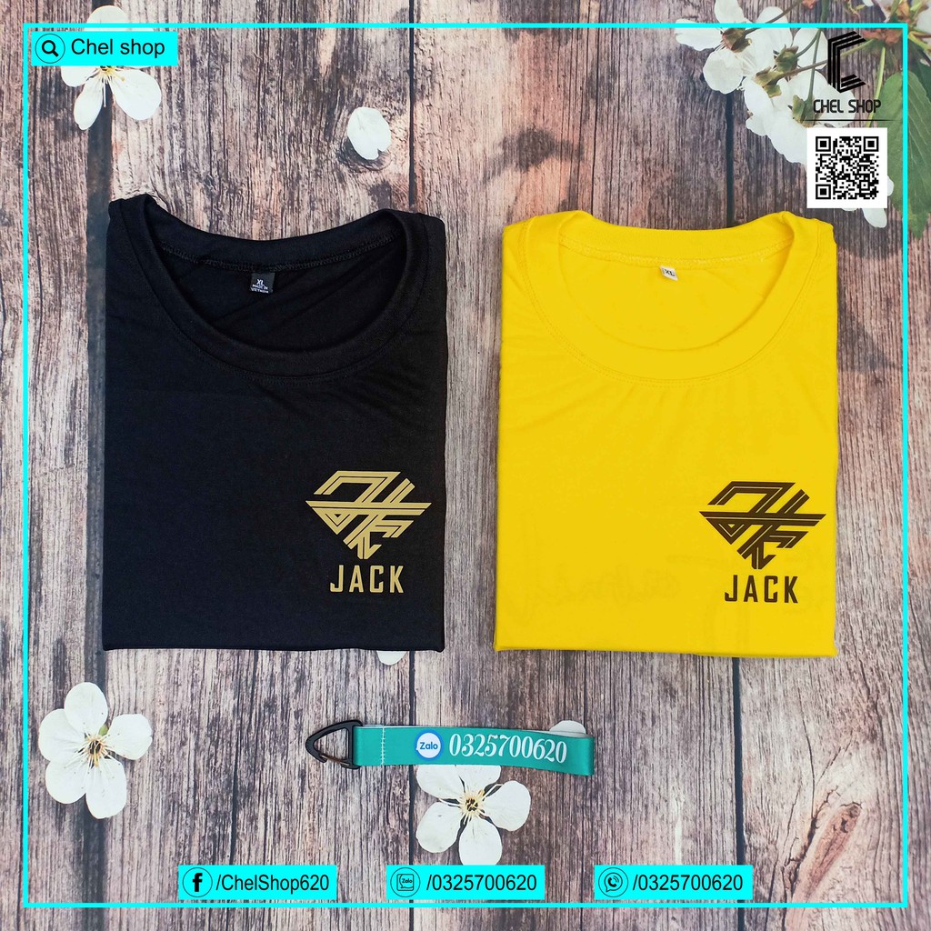 Áo thun cao cấp logo Kim cương Jack [TẶNG THẺ CHỮ KÝ]