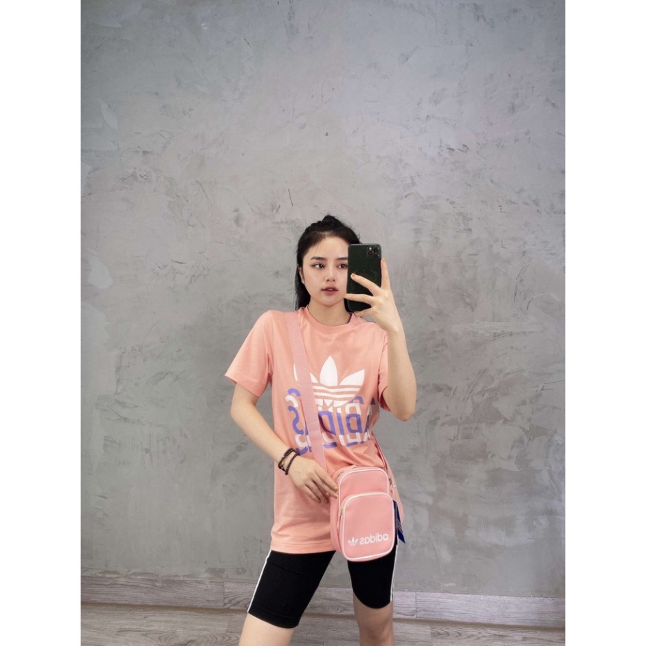 Túi đeo chéo adidas nữ B558 ORIGINALS VINTAGE MINI BAG PINK TUN]