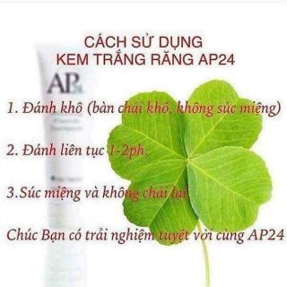 Kem đánh răng AP24 (mẫu mới 2020)