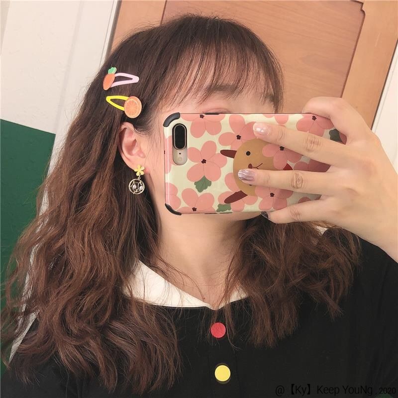 [Ky] Mùa hè kẹp trái cây tươi nhỏ kẹp tóc phiên bản Hàn Quốc của rau dễ thương trẻ em nhỏ đầu kẹp tóc mái bằng kẹp phụ kiện tóc