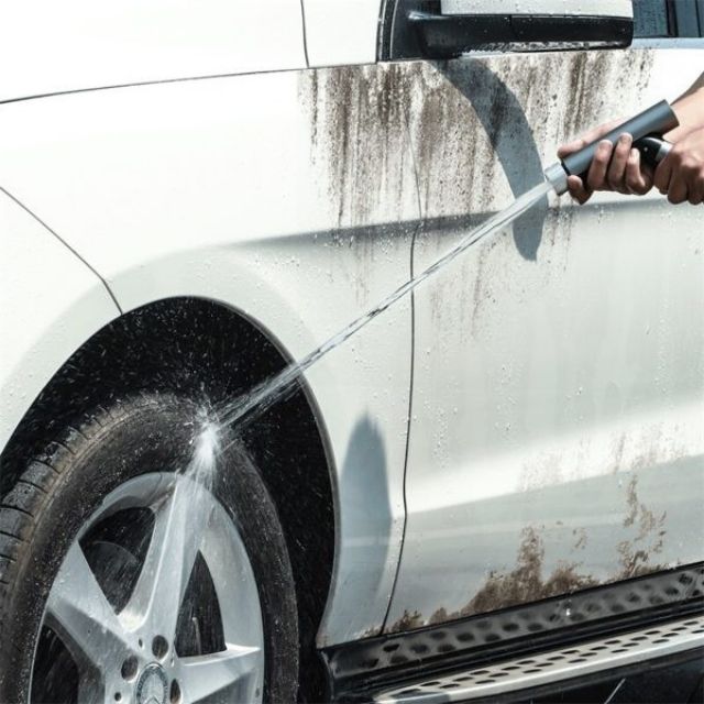 Vòi xịt nước đa năng cao cấp Baseus chiều dài lên đến 15m áp lực nước mạnh làm sạch hiệu quả sử dụng cho rửa xe,tưới cây