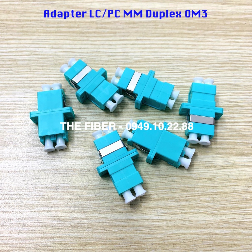 Adapter quang LC/PC MM Duplex OM3 (Bộ 6 hoặc 12 cái)