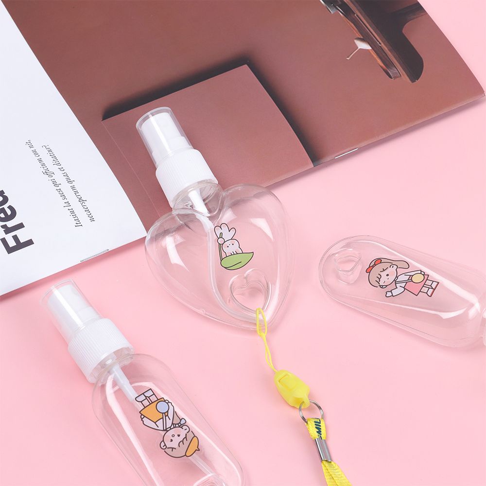 Bình Đựng Gel Rửa Tay Dạng Xịt Kích Thước Nhỏ Gọn Có Thể Tái Sử Dụng 30/50/60ml