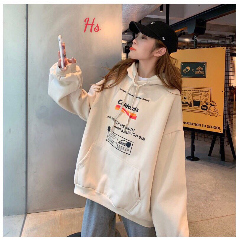 Áo nỉ hoodie nam nữ unisex form rộng kiểu hàn quốc đẹp giá rẻ g080 | BigBuy360 - bigbuy360.vn