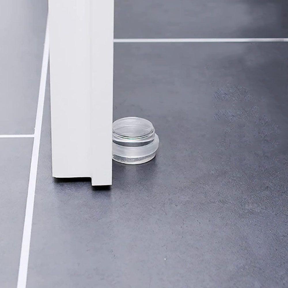 PISTA Dụng Cụ Chặn Cửa Trong Suốt Chống Va Chạm Có Giác Hút Mạnh