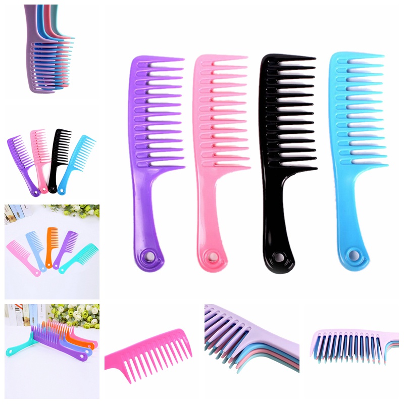 (Hàng Mới Về) Lược Chải Tóc Bằng Nhựa Chống Tĩnh Điện