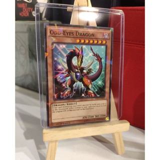 Lá bài thẻ bài Yugioh Odd Eyes Dragon – Shatterfoil Rare - Tặng bọc bài nhựa bảo quản