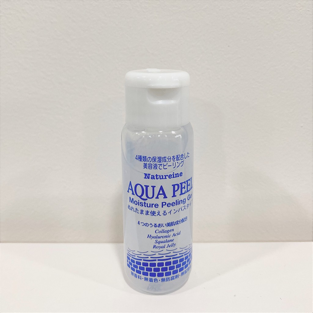 Natureine AQUA PEEL Moisture Peeling Gel - Chai 30ml - Gel tẩy tế bào da chết, cấp ẩm Nhật Bản - Chính Hãng