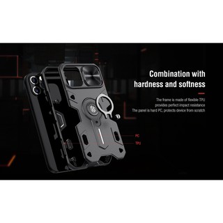 Ốp Lưng Nillkin CamShield Armor Cho iPhone 12 & 12 Pro / iPhone 12 Pro Max.