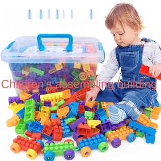 Bộ đồ chơi xếp hình bằng nhựa cho bé