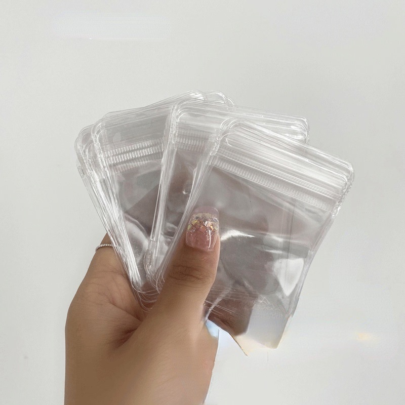 Túi đựng trang sức chất liệu PVC trong suốt tiện lợi