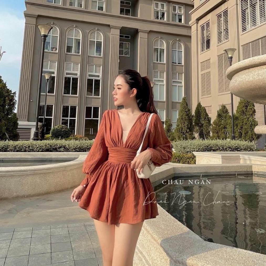 Set đồ nữ cá tính, set váy liền thân đi chơi sang chảnh mùa hè đẹp 8A00079 THVVN