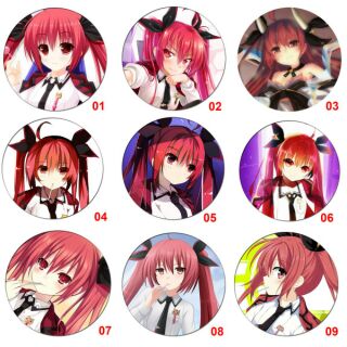 Huy Hiệu Anime Kotori - Date Alive 5,8cm