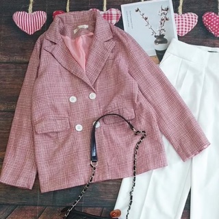 áo vest kẻ hồng ( hàng si hàng thùng) 225 ( hình ảnh chỉ mang tính chất minh hoạ live )