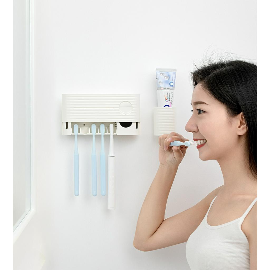 Hộp đựng vệ sinh bàn chải đánh răng Xiaomi Mijia mềm mại thông minh có tia UV