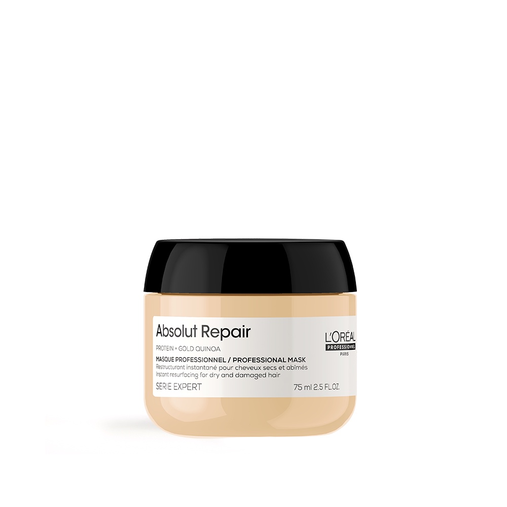 [HÀNG TẶNG KHÔNG BÁN] Mặt nạ nhũ vàng phục hồi hư tổn toàn diện L'Oréal Professionnel Absolut Repair Golden 75ml