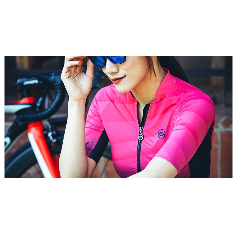 Áo Đi Xe Đạp Dài Tay Thoáng Khí Nhanh Khô Cho Nữ