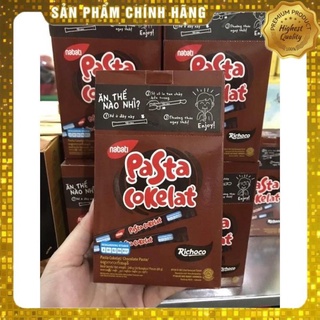 Bánh kem socola richoco pasta co ke lat hộp 30 que x8g