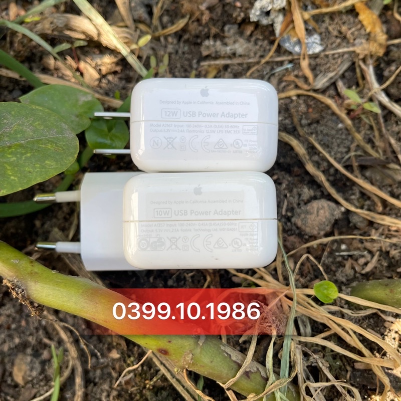 Củ sạc 10w-12w chuẩn zin bóc máy mới 97-99%, sạc Ipad hay IP cực nhanh không loạn cảm ứng