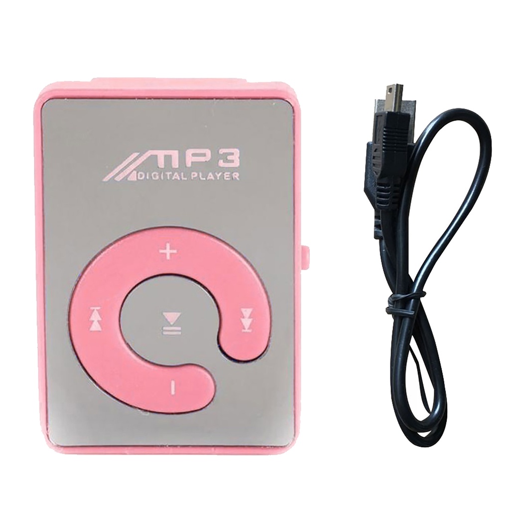 Máy Nghe Nhạc MP3 Dạng Kẹp Hỗ Trợ Thẻ Nhớ TF Cho Thể Thao