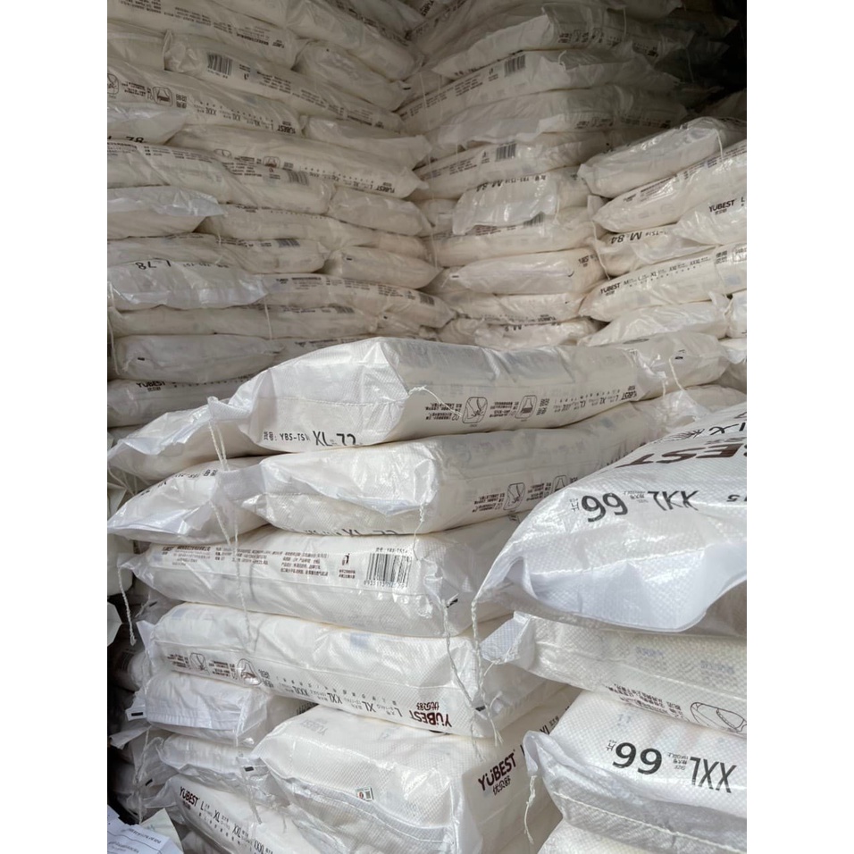 Bỉm Yubest Natural / Angel / Gold quần / dán Nội Địa Trung Quốc S132/M108/L96/XL84/XXXL72