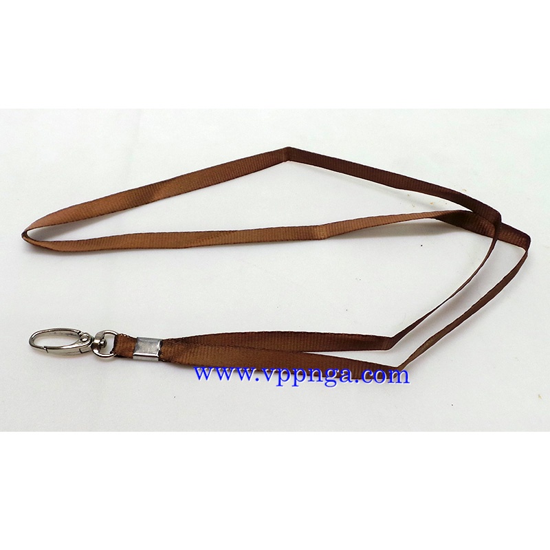 Dây đeo thẻ bảng tên cho nhân viên, học sinh, sinh viên, dây lụa móc tròn  bán