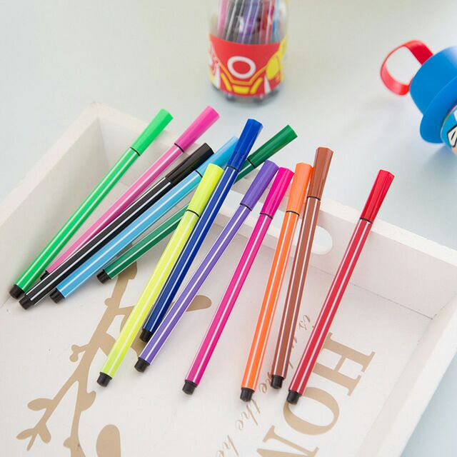 Bút dạ tô màu-Bút viết bảng-đồ dùng học tập cho bé
