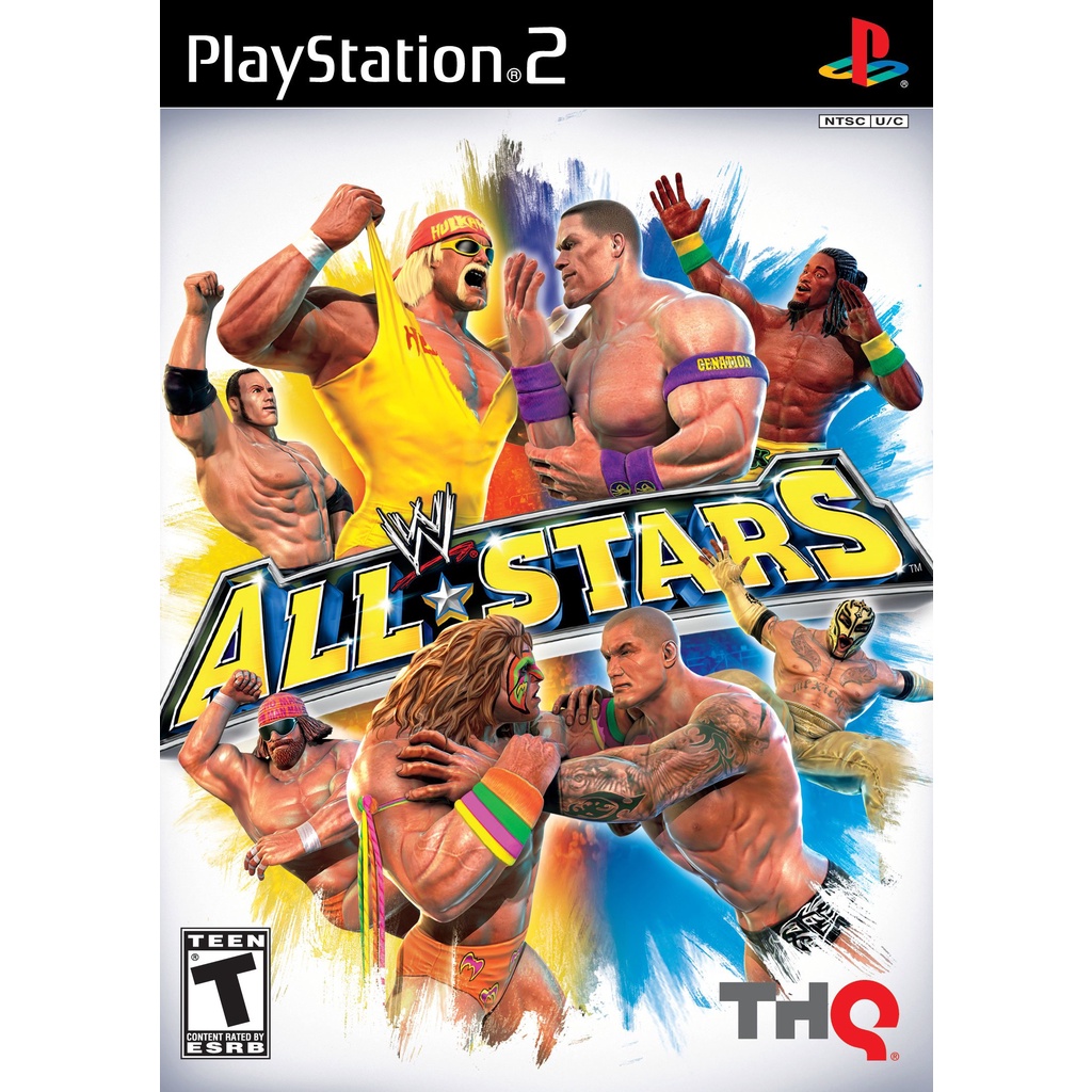 Đĩa trò chơi WWE Đấu Vật ⚡FREE SHIP⚡SALE GIÁ SỐC⚡ máy PS2 , retro games