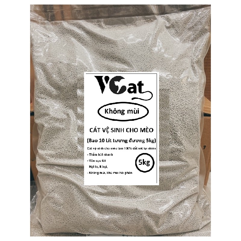 PETTOSAN &amp;VCAT AKI CÁT VỆ SINH CHO MÈO (3 mùi) hạt to không bụi vón cục nhanh