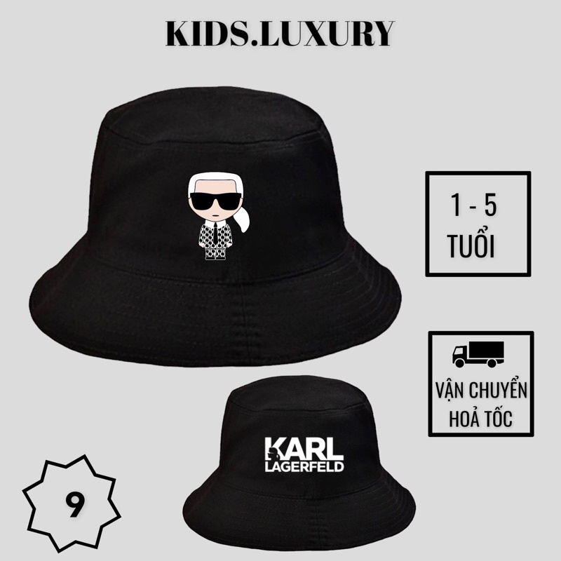 Mũ vành KARL bucket cho bé trai, bé gái unisex - KIDS.LUXURY