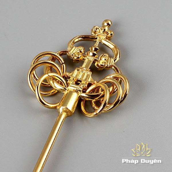 Gậy Tích Trượng Dùng Cho Tượng Địa Tạng Bồ Tát, 17.5cm-50cm