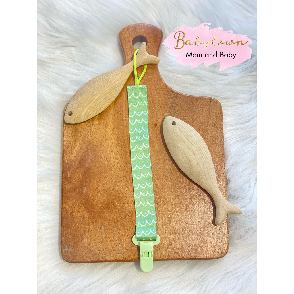 Dây Kẹp Ti Giả / Hộp Đựng Ti Giả / Babygoal/KUKU/TGM hoạ tiết xinh xắn, tiện dụng