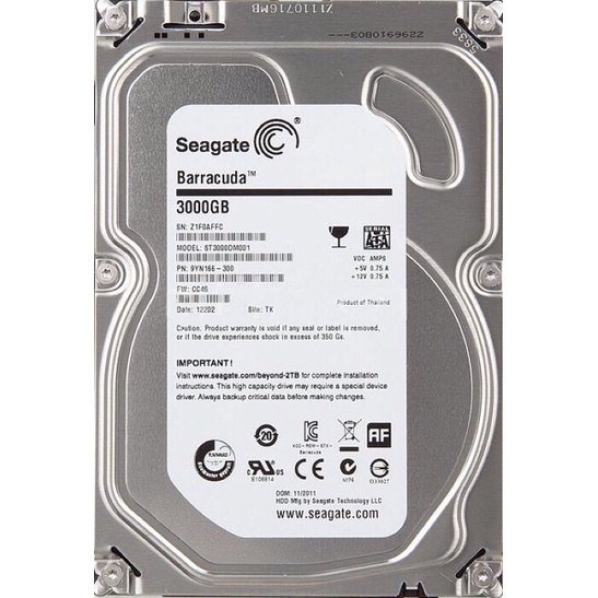 Ổ cứng 3TB - HDD Seagate 3TB chuyên camera