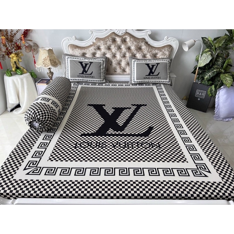 Ga gối thun lạnh 5D cao cấp ( 3 màu)