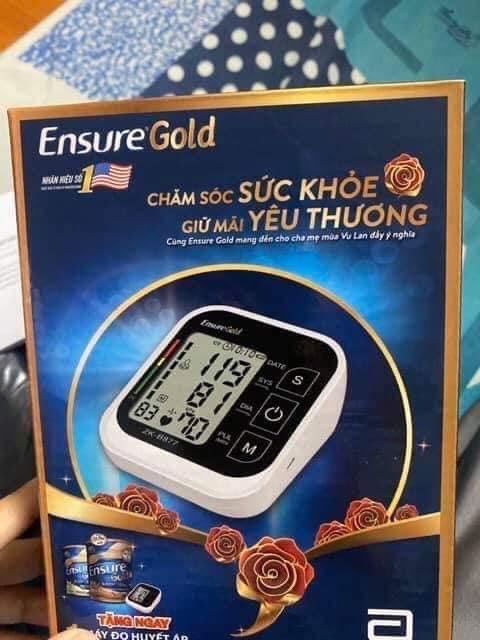 Máy đo huyết áp quà tặng từ sữa Ensure gold