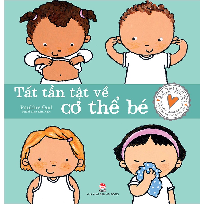 Sách - Xôn xao đầu đời - Tất tần tật về cơ thể bé
