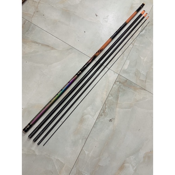 cần câu tay Jewei 10H săn cá khủng, tặng 1 ngọn