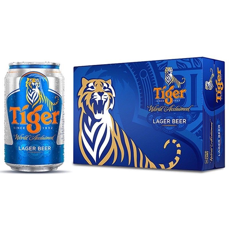 Thùng bia Tiger  24 lon Thanh lý giá tốt