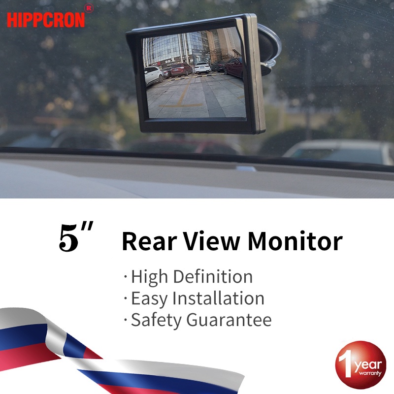 Màn Hình lcd Kỹ Thuật Số 5 inch 5 "hd 16: 9 800 * 480 Màn Hình 2 Chiều Cho Xe Hơi
