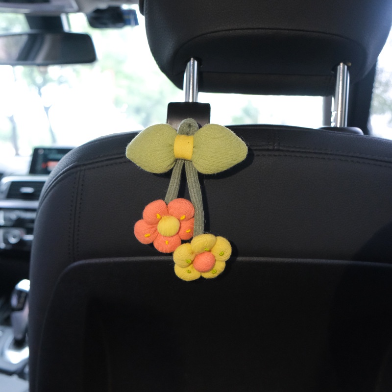 Móc Treo Đồ Hình Hoa Hướng Dương Đáng Yêu Gắn Lưng Ghế Xe Hơi
