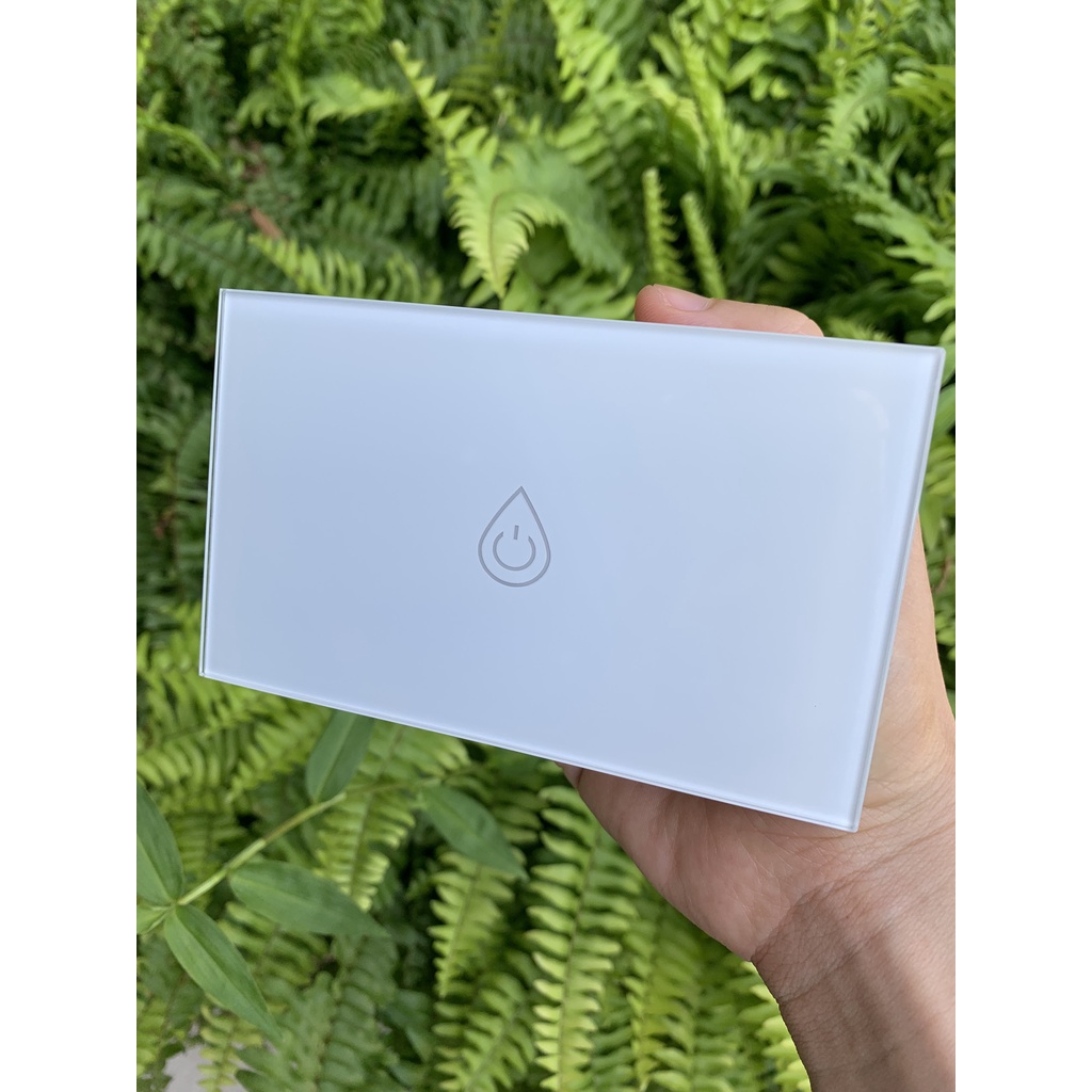 Công Tắc Thông Minh Wifi Tuya Dùng cho Bình Nóng Lạnh 20A - nằm ngang