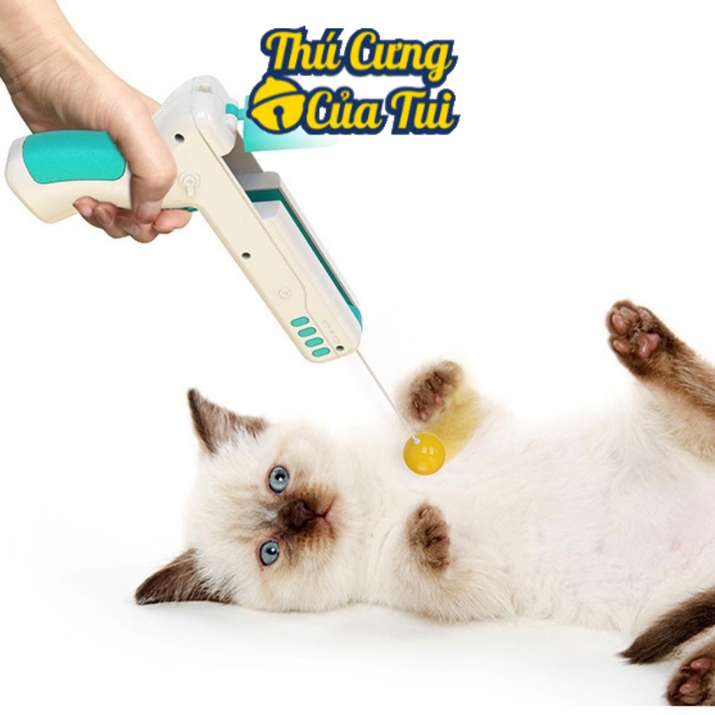 Đồ chơi 2in1 trêu thú cưng chó mèo - Thú Cưng Của Tui