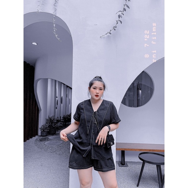 BIGSIZE 60-95kg)SET BỘ CỔ THUYỀN