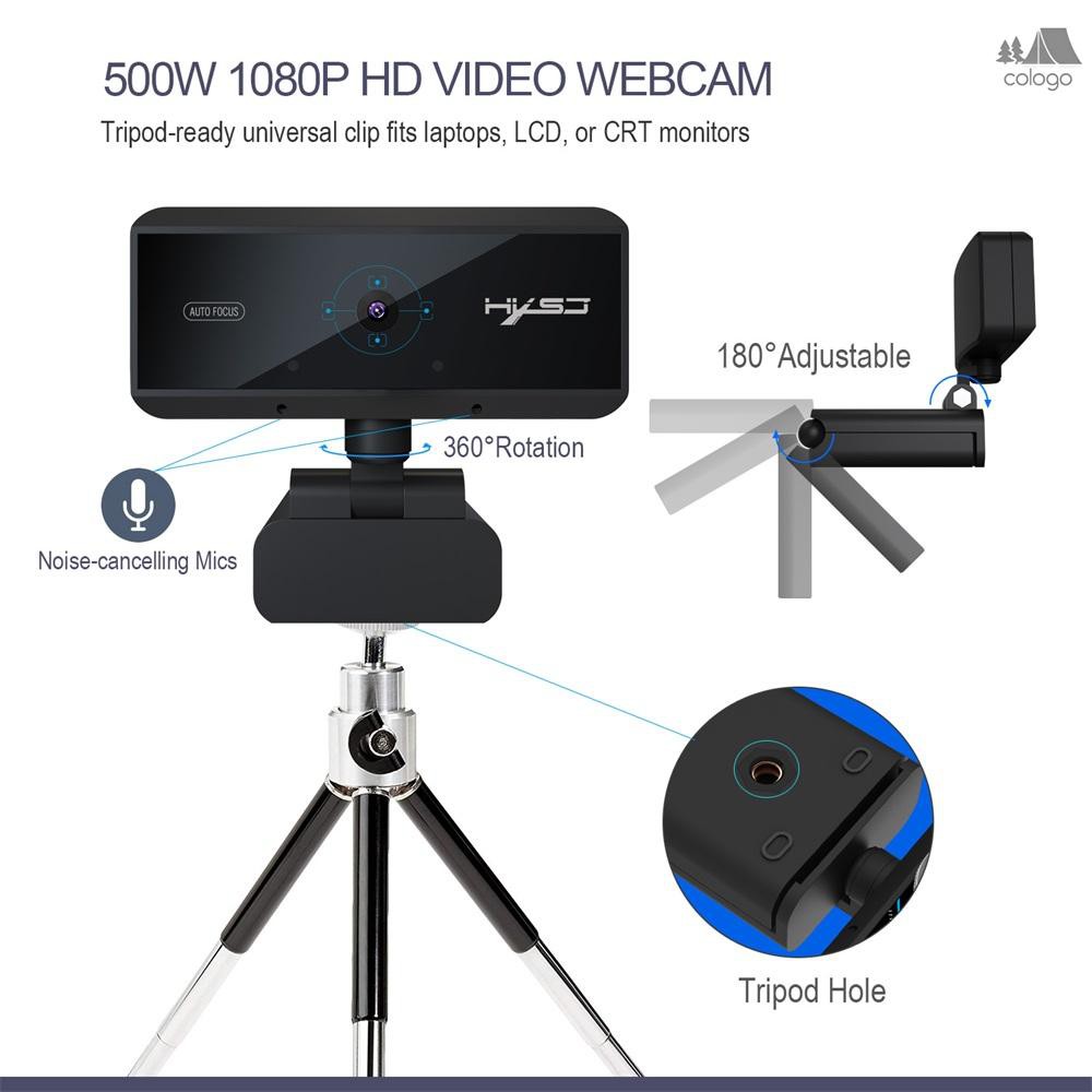 Webcam Hd 1080p Hxsj S3 5 Triệu Pixels Cho Máy Tính | BigBuy360 - bigbuy360.vn