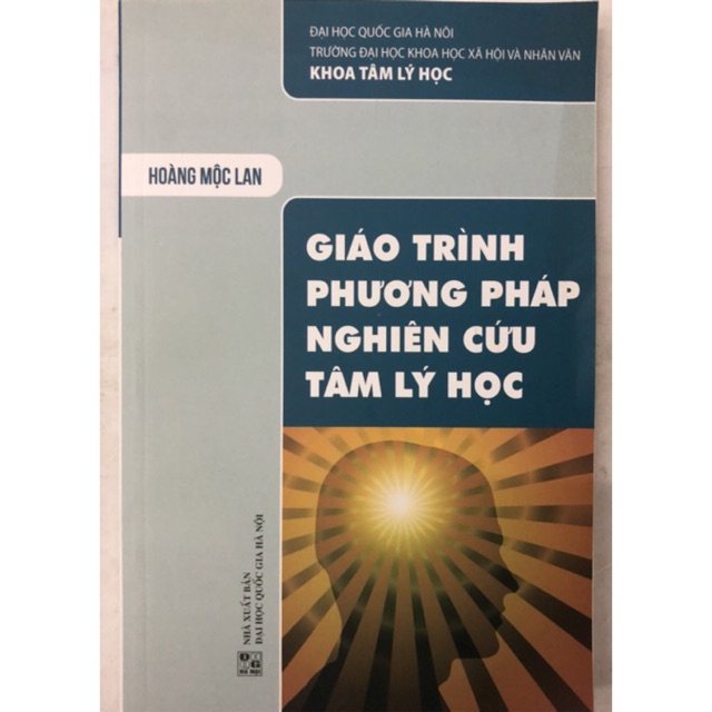 Sách - Giáo trình phương pháp nghiên cứu Tâm lý học | BigBuy360 - bigbuy360.vn